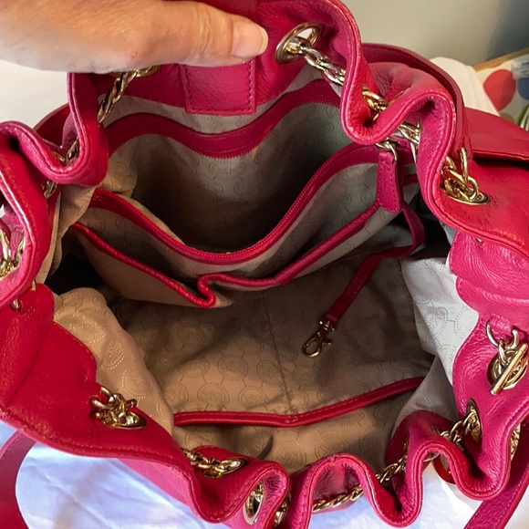 MICHAEL KORS Gold Chain Pink Tote/Shoulder bag - Picture 9 of 10